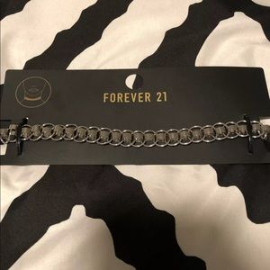 Silver Round Link Choker